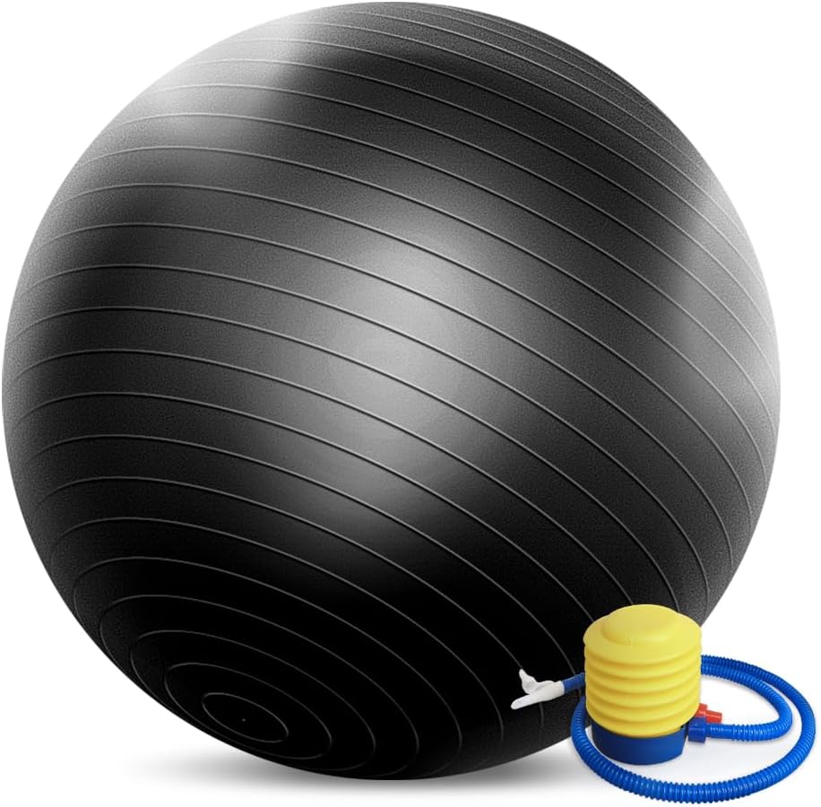 Versatile Yoga Ball with Pump