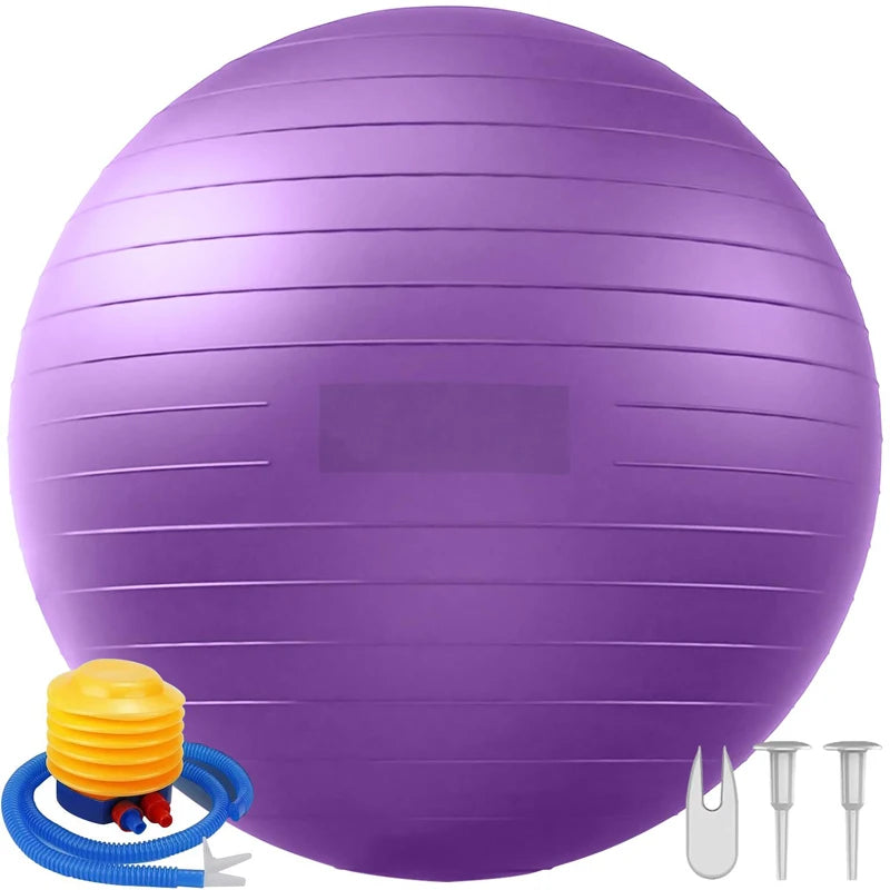 Versatile Yoga Ball with Pump