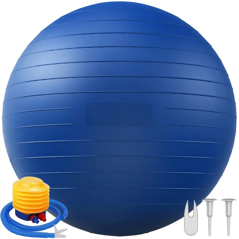 Versatile Yoga Ball with Pump